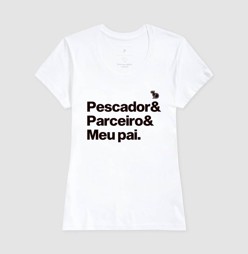 CAMISETA FILHO (A) DE PESCADOR