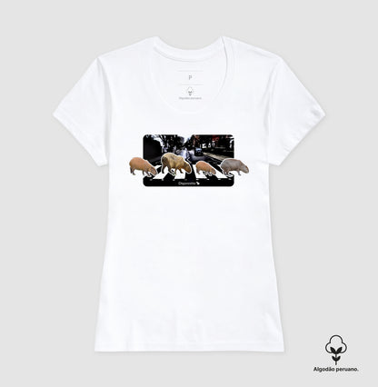 CAMISETA ALGODÃO PERUANO THE CAPYS