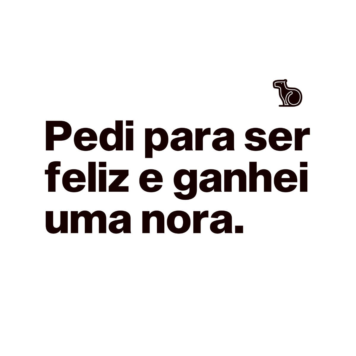 CAMISETA GANHEI UM GENRO / NORA