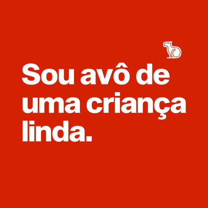 CAMISETA AVÔ DE UMA CRIANÇA LINDA