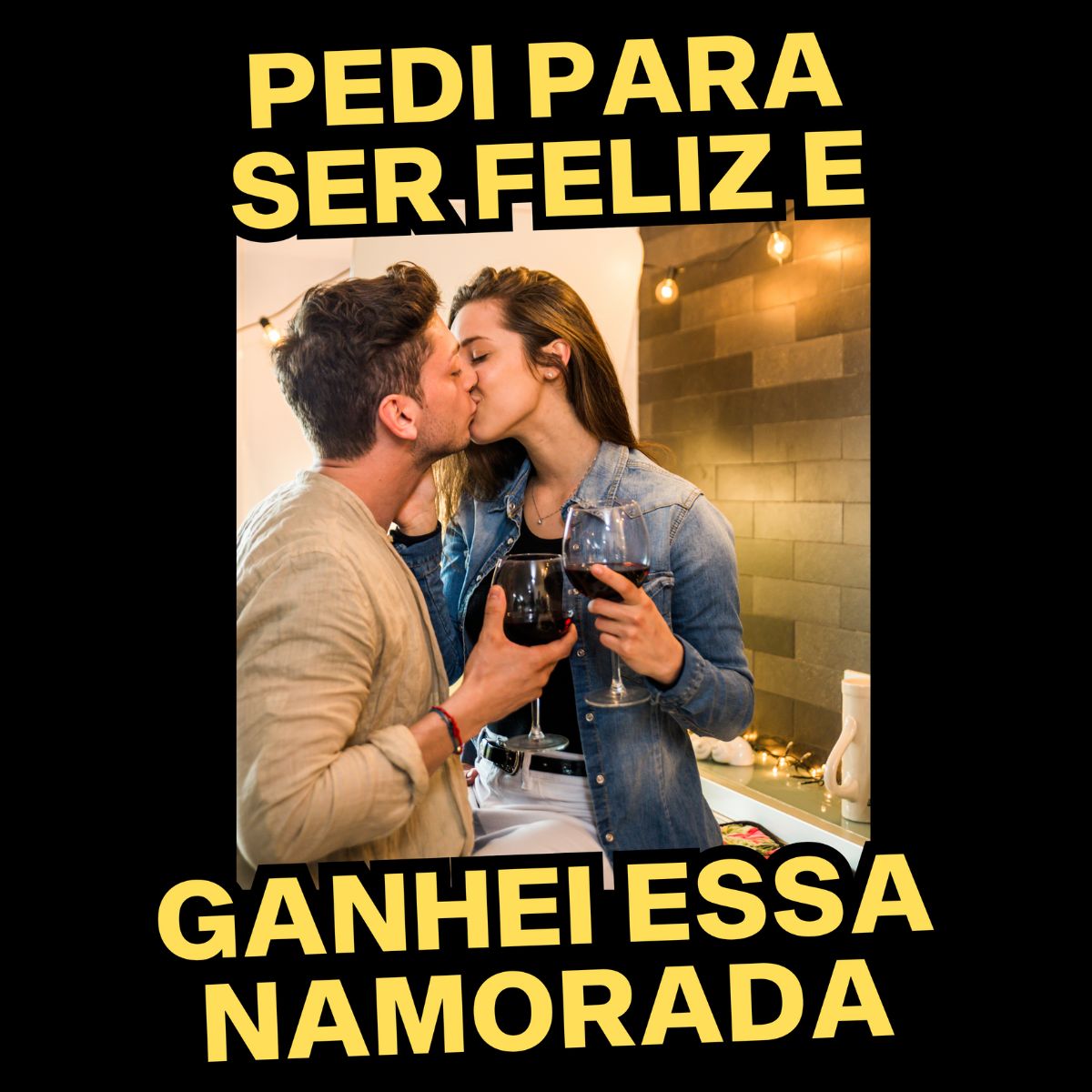 MOLETOM PERSONALIZADO COM FOTO - NAMORADA