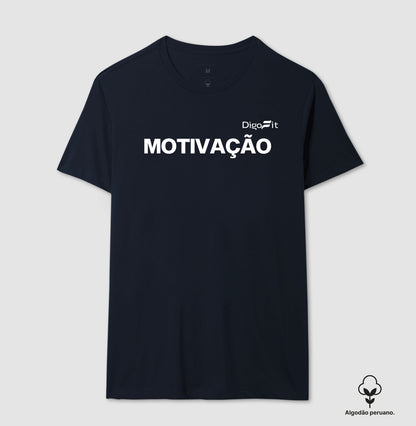 CAMISETA ALGODÃO PERUANO ACADEMIA MOTIVAÇÃO