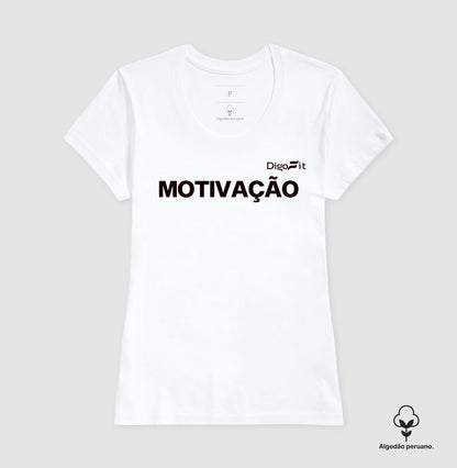 CAMISETA ALGODÃO PERUANO ACADEMIA MOTIVAÇÃO