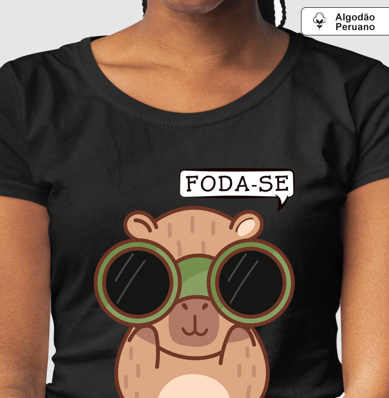 CAMISETA PRIME CAPIVARA ESTRESSADA