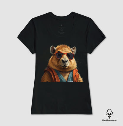 CAMISETA ALGODÃO PERUANO CAPYBARA STYLE