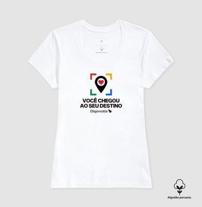 CAMISETA PRIME CARNAVAL VOCÊ CHEGOU AO SEU DESTINO