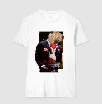 CAMISETA CAPIVARA ELEGANTE