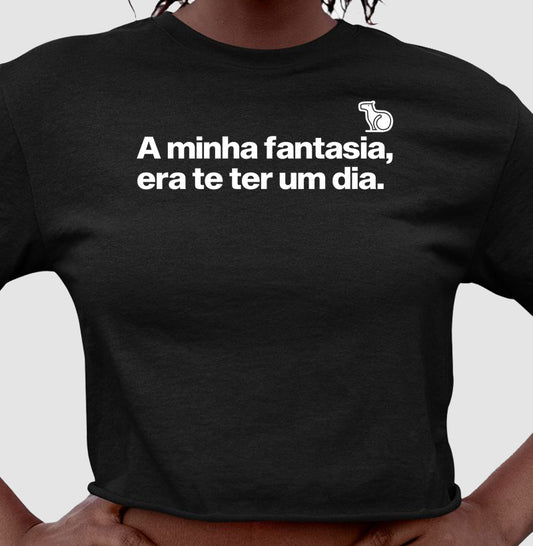 CROPPED CARNAVAL MINHA FANTASIA