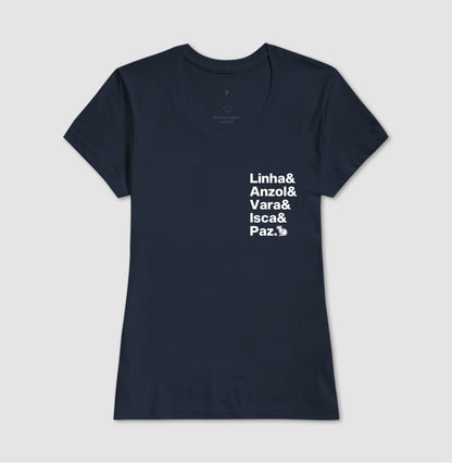 CAMISETA LINHA ANZOL VARA ISCA E PAZ
