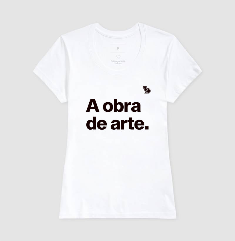 CAMISETA A OBRA DE ARTE