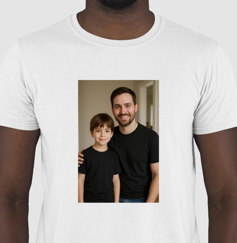 CAMISETA PERSONALIZADA COM FOTO