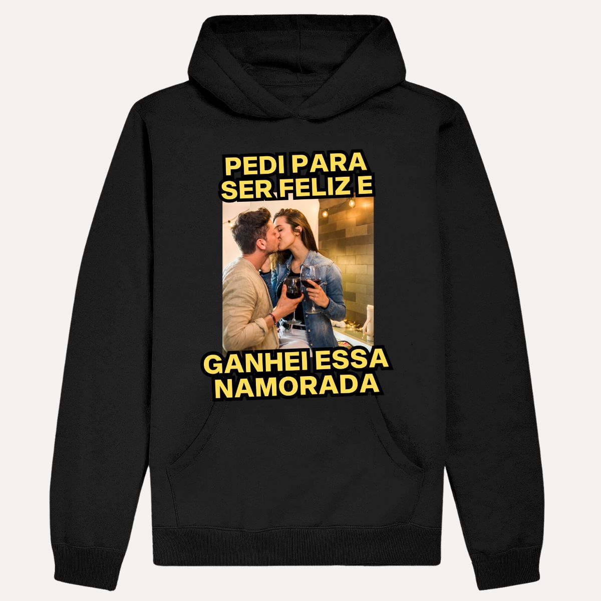 MOLETOM PERSONALIZADO COM FOTO - NAMORADA