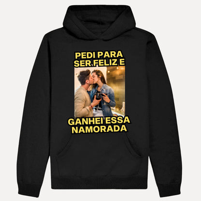 MOLETOM PERSONALIZADO COM FOTO - NAMORADA