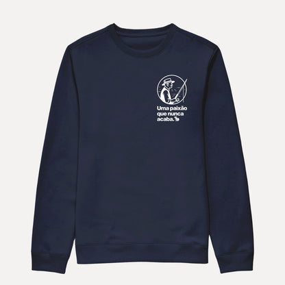 MOLETOM SUÉTER PESCARIA UMA PAIXÃO QUE NUNCA ACABA